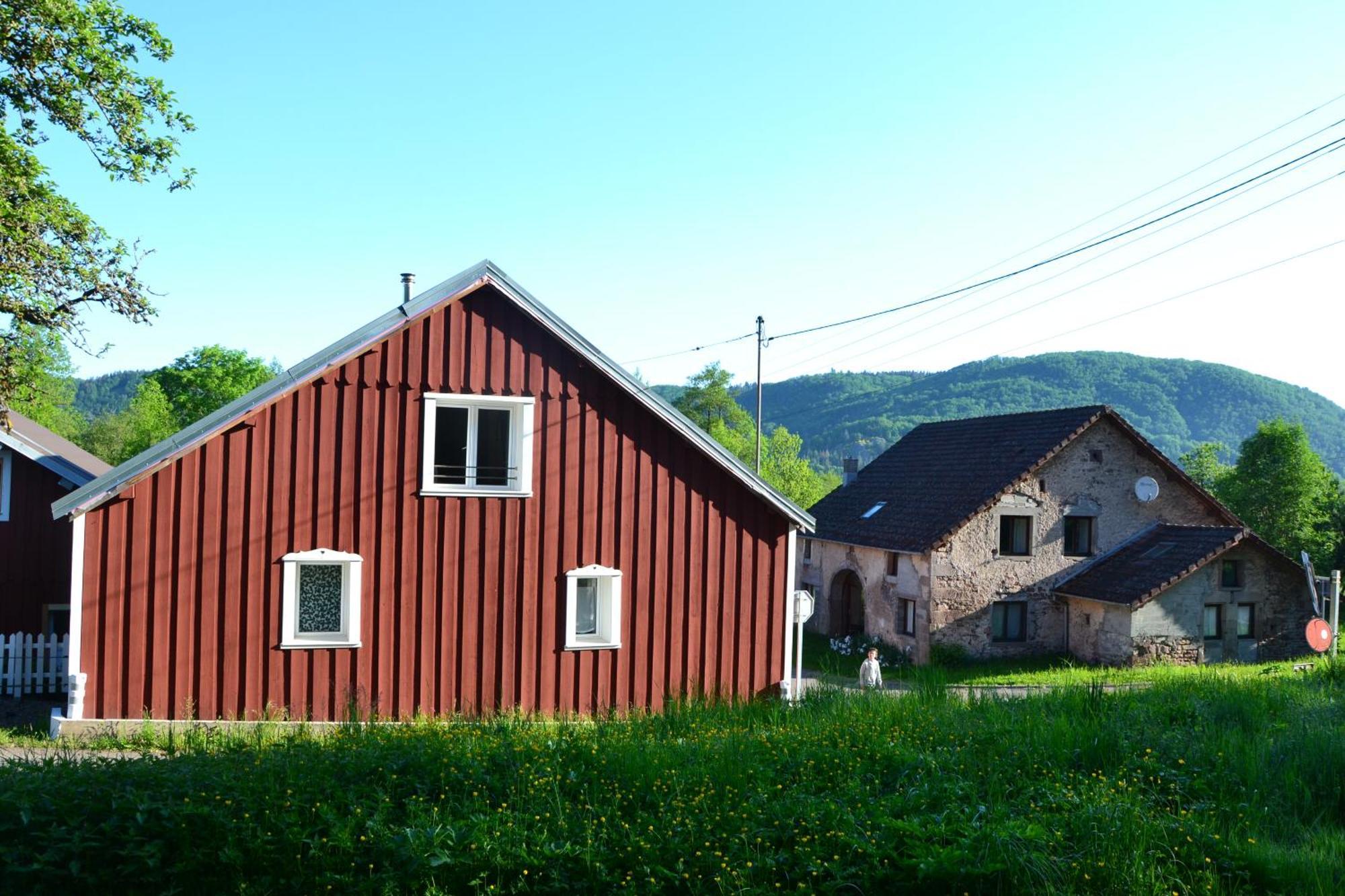 Chalet Des Aigrettes, Les 1000 Etangs La Voivre  ภายนอก รูปภาพ