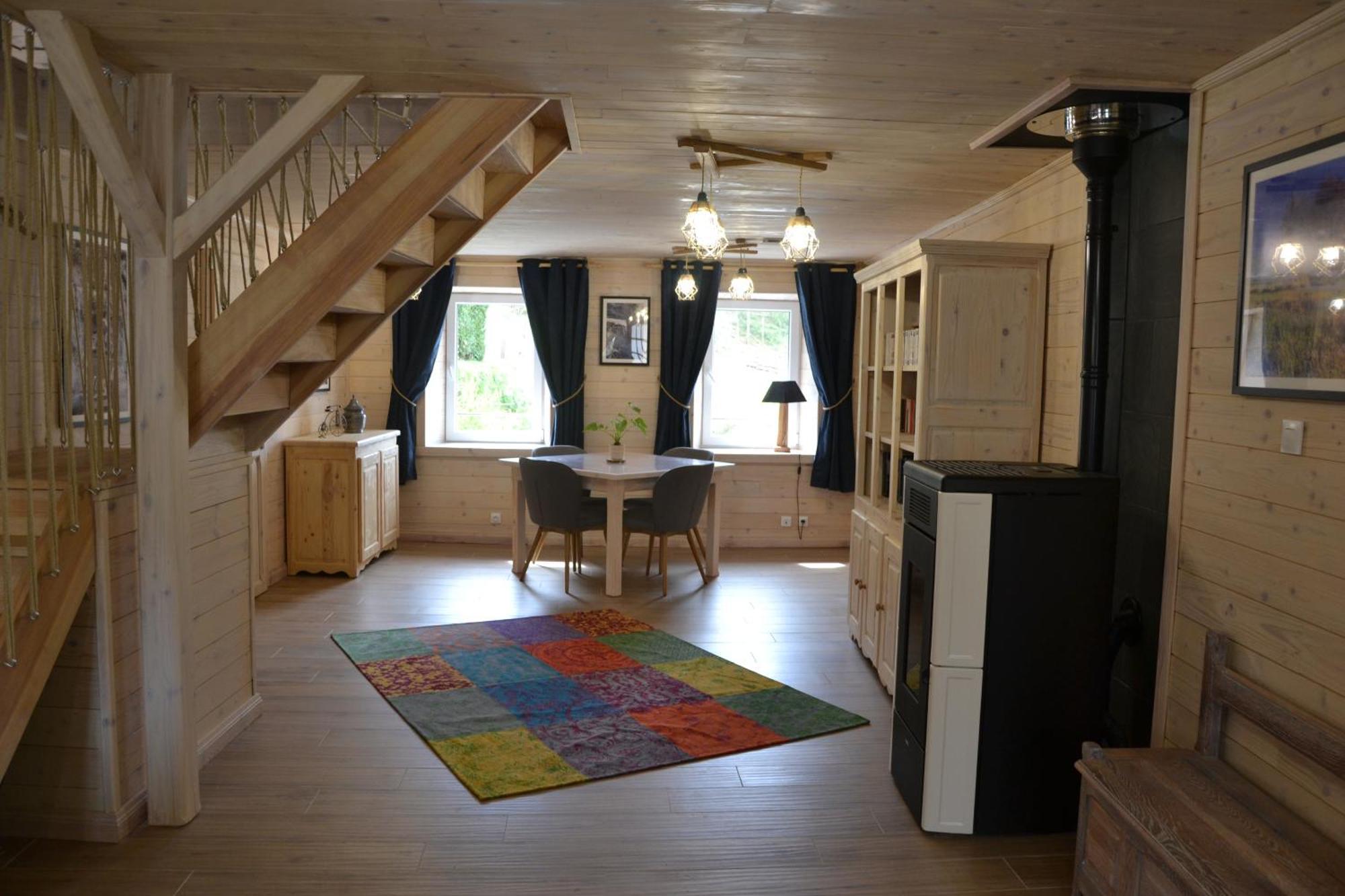 Chalet Des Aigrettes, Les 1000 Etangs La Voivre  ภายนอก รูปภาพ